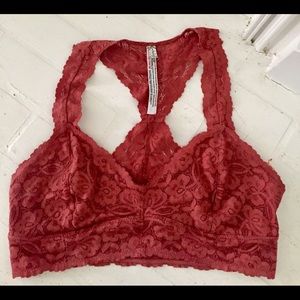 Burnt red FP bralette